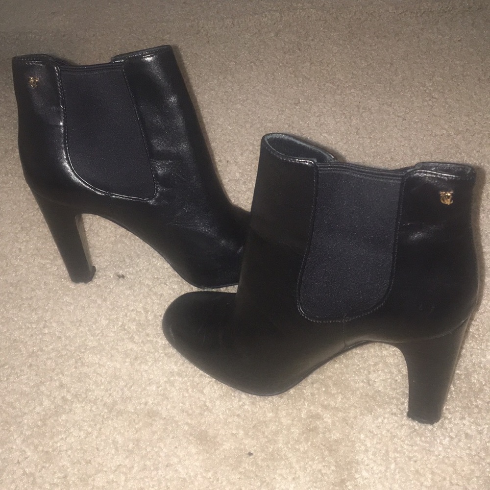Vince Camuto Black Heeled Booties
